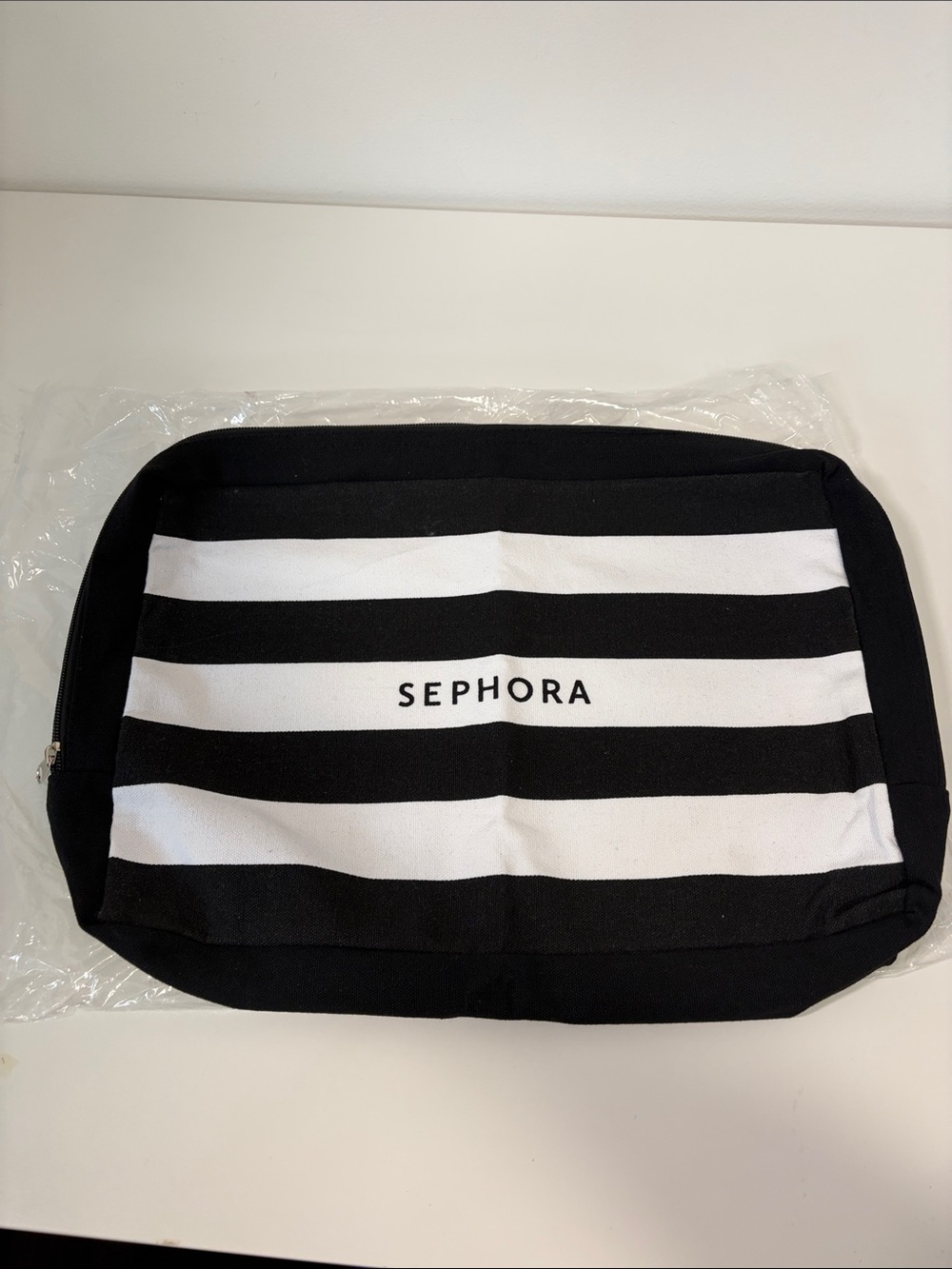 Sephora large canvas pouch
